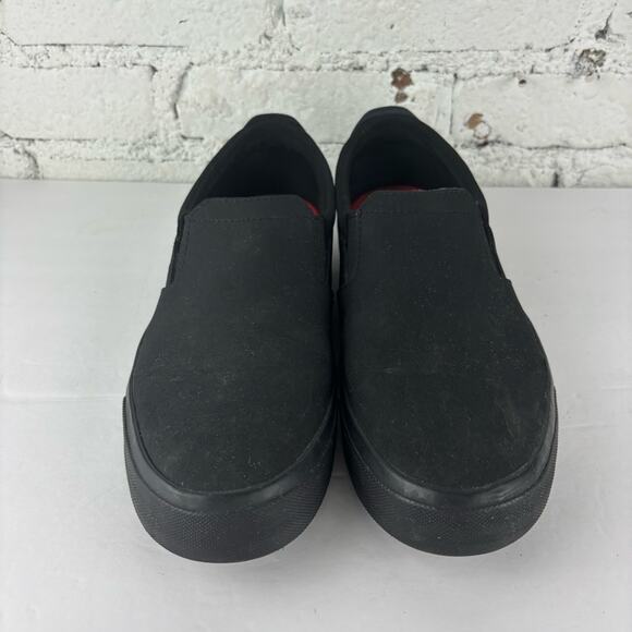 Shoes For Crews Black Slip-On Work Shoes - Picture 2 of 6